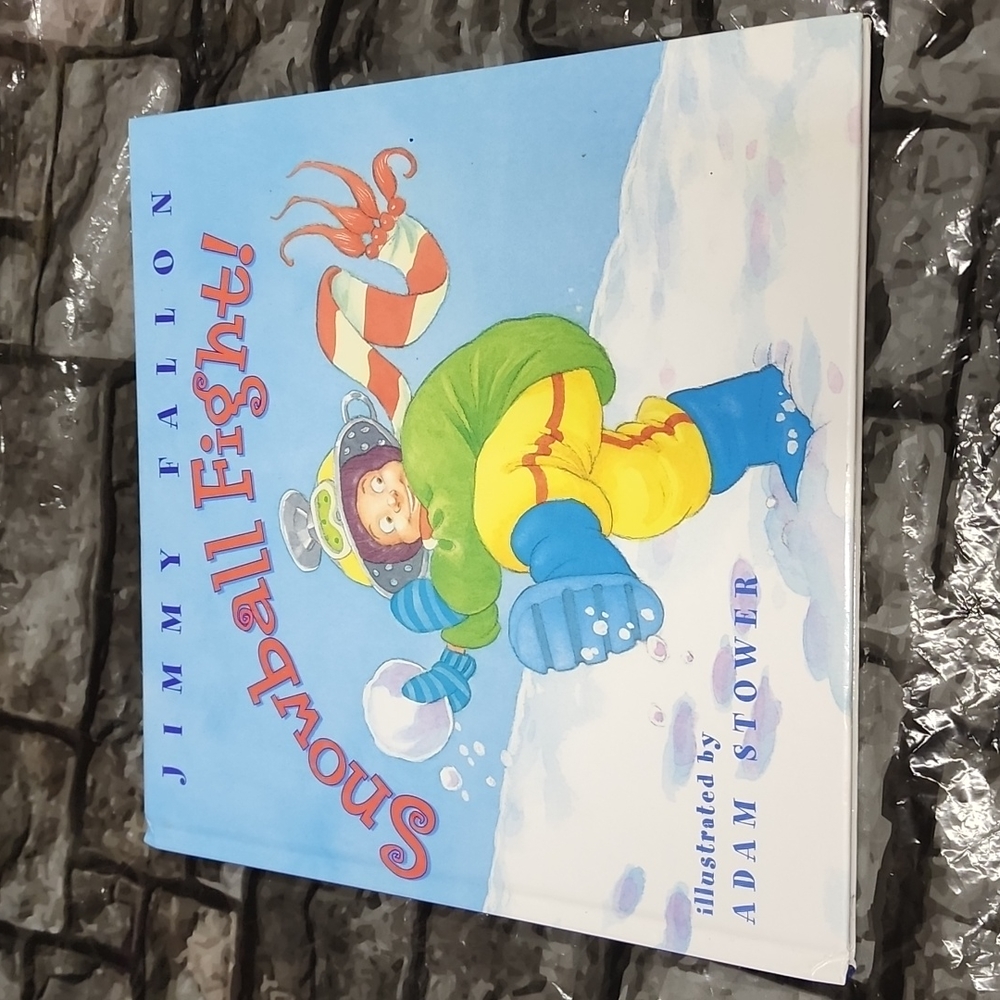 Snowball fight by Jimmy Fallon